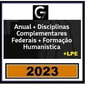 COMBO: Anual – INTENSIVOS I e II + Complementares Estaduais e Federais + Legislação Penal Especial + Formação Humanística (G7 2023)