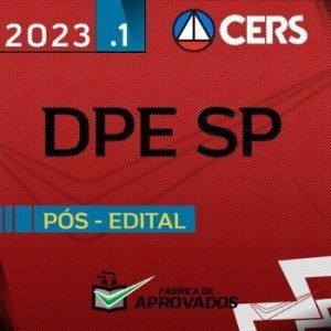 DPE SP – Pós Edital – Defensor Público da Defensoria de São Paulo 2023 CS