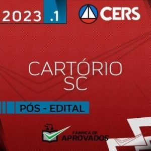 Cartório SC – Pós Edital – Concurso de Cartório de Santa Catarina [2023] CS