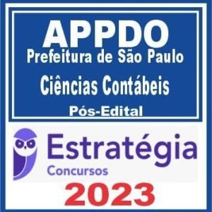 Prefeitura de São Paulo – APPDO (Ciências Contábeis) Pós Edital – Estratégia 2023