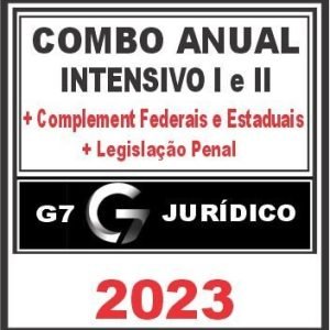 Carreira Jurídica Anual (Intensivo I e II + Complementares Federais e Estaduais + LPE) G7 Jurídico 2023