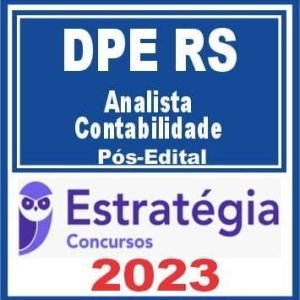 DPE RS (Analista – Contabilidade) Pós Edital – Estratégia 2023