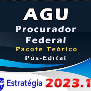 AGU (Procurador Federal) Pacote Teórico – ESTRATEGIA 2023 (Pós-Edital) – Rateio Procurador da República Procuradoria Pós Edital 2023 PR Pósedital