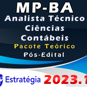 MP-BA (Analista Técnico – Ciências Contábeis) Pacote – ESTRATEGIA 2023 (Pós-Edital)