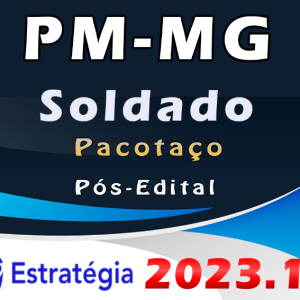 PM-MG (Soldado) Pacotaço – Pacote Teórico + Pacote Passo Estratégico -ESTRATEGIA 2023 (Pós-Edital)