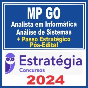 MP GO (Analista em Informática – Análise de Sistemas + Passo) Pós Edital – Estratégia 2024