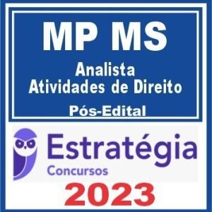 MP MS (Analista – Atividade de Direito) Pós Edital – Estratégia 2023