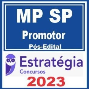 MP SP (Promotor) Pós Edital – Estratégia 2023