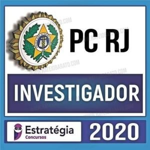 PC RJ – INVESTIGADOR – ESTRATEGIA – RATEIO PCRJ POLICIA CIVIL RIO DE JANEIRO