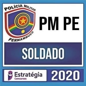 PM PE – Soldado – Estrategia – Rateio PMPE Policia MIlitar Pernambuco