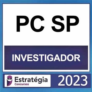 PC SP – (INVESTIGADOR + PASSO) – ESTRATÉGIA 2023