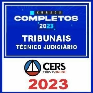 TRIBUNAIS (Técnico Judiciário) Cers 2023